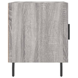 Bedside Cabinets 2 pcs Grey Sonoma 40x40x50 cm Engineered Wood 827609