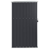 Garden Tool Shed Anthracite 88x89x161 cm Galvanised Steel 316207