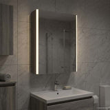 Bathroom Mirror Cabinet Grey Sonoma 43 x 11.5 x 60.5 cm 889228