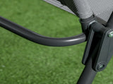 Three-Piece Garden Seat Set, with Glass-Top Table - Light Grey T3398P317830