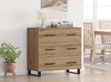 Sideboard with Drawer Artisan Oak 69.5 x 34 x 90 cm 881523