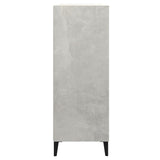 Sideboard Concrete Grey 69.5x32.5x90 cm Engineered Wood 812253