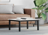 Coffee Table White 60 x 50 x 36 cm Solid Pine Wood 892762