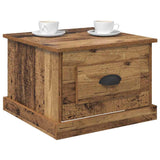 Coffee Table Old Wood 50 x 50 x 35 cm Engineered Wood 881370