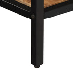 Console Table 70x35x70 cm Solid Rough Wood Mango 374076