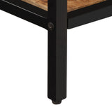 Console Table 70x35x70 cm Solid Rough Wood Mango 374076