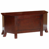 TV Cabinet Brown 100 x 40.5 x 46 cm Solid Mahogany Wood 42009936