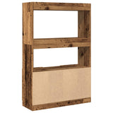 Highboard Old Wood 92x33x140 cm Engineered Wood 3309616
