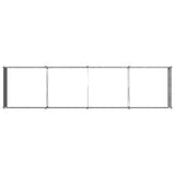 Raised Garden Bed Silver 320 x 80 x 55 cm galvanized 8006423