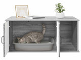Cat House Grey Sonoma 85 x 55 x 50 cm Engineered Wood 8000740