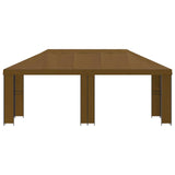 Garden Gazebo 6 x 3 m Taupe Polyester and Steel 190 3376012