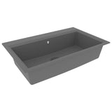 Kitchen Sink Grey 79 x 50 x 31 cm Granite 147054