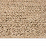 Rug ZIZUR 100x200 cm Jute Look Indoor and Outdoor 4006153