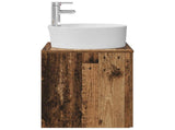 Wall-Mounted Sink Vanity Old Wood 49.5 x 44.5 x 65 cm 890300