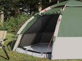 Instant Tent with Rainfly 4-Person Quick-Release Green 42008396