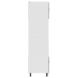 Oven Cabinets 2 pcs Porto Concrete Grey Engineered Wood 3315055