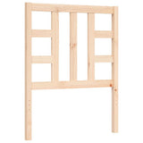 Bed Frame without Mattress Small Single Solid Wood Pine 3193881