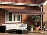 Manual Retractable Awning with LEDs 3 x 2 m 3419366
