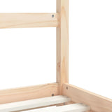 Kids Bed Frame 80x160 cm Solid Wood Pine 834558