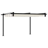 Gazebo 300 x 300 x 200 cm Cream Polyester 4003971