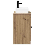 Bathroom Furniture Set Artisan Oak Engineered Wood 3404257