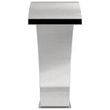 Pool Fountain Silver 60 x 30 x 70 cm Stainless Steel 42039241
