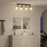 Ceiling Spotlight Black 70 x 13 x 26 cm Glass and metal 42001221