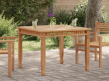 Garden Dining Table 80x80x80 cm Solid Teak Wood 49384