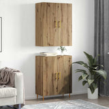 Highboard Artisan oak 69.5 x 34 x 180 cm Engineered Wood 3394579