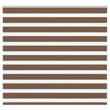 ZNTS Zebra Blind Brown 155x150 cm Fabric Width 150.9 cm Polyester 4014350