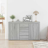 Sideboard Grey Sonoma 120 x 36 x 69 cm Engineered Wood 3333861
