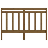 Bed Headboard Honey Brown 141x4x100 cm Solid Wood Pine 817788