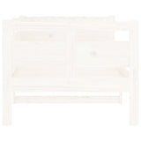 Day Bed without Mattress White Solid Wood Pine 80x200 cm 820303