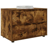 Storage Cabinet Smoked Oak 80 x 48 x 57 cm Engineered Wood 888822