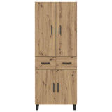 Highboard 2 pcs Artisan Oak 69.5 x 34 x 180 cm 3415965