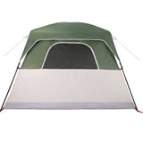 Family Tent Cabin 6-Person Green Waterproof 94545