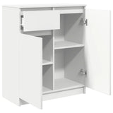 Sideboard with Drawer White 71x35x84 cm Engineered Wood 861589
