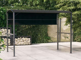 Gazebo with Roof 220x110x200 cm Anthracite 318533