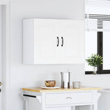 Kitchen Wall Cabinet Kalmar White Engineered Wood 853587