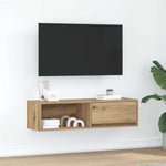 ZNTS TV Cabinet Artisan Oak 100x31x25.5 cm Engineered Wood 861488