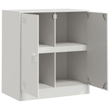Sideboard White 67x39x73 cm Steel 841678