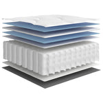 ZNTS Pocket Spring Mattress Medium 120x200 cm 372813