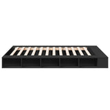 Bed Frame without Mattress Black 160x200 cm 3280462