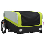 Bike Trailer Black and Green 45 kg Iron 94046