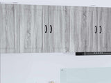 Wall Cabinet PORTO Grey Sonoma 80 x 31 x 80 cm Engineered Wood 885411