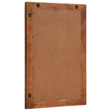 Bathroom Mirror 50x70 cm Solid Wood Acacia and Glass 377593