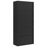 File Cabinet Black 90x40x240 cm Steel 3188327