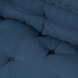 Sofa Cushion 2 pcs Indigo Fabric 4019096