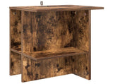 Coffee Table 2 pcs Smoked Oak 40 x 30 x 49 cm Engineered Wood 8001072