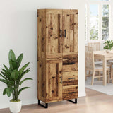 Highboard Old Wood 69.5 x 34 x 180 cm Engineered Wood 3415609